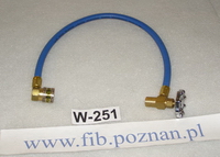 WĄŻ+ZAWÓR 50CM NIEB.R-134